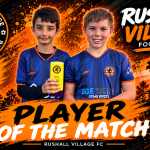 Rushall Village U11 Player of the Match